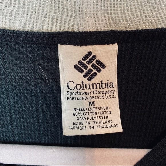 Columbia black long sleeve ~M - Picture 2 of 4